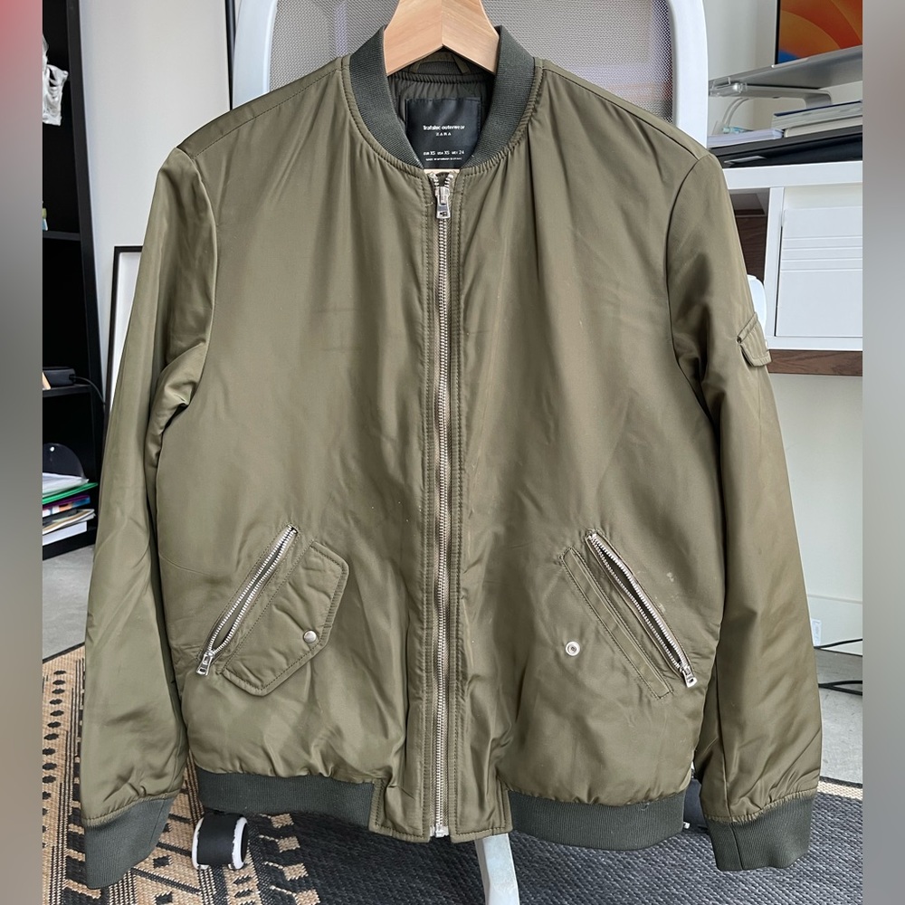 Women Zara Bomber Jacket XS